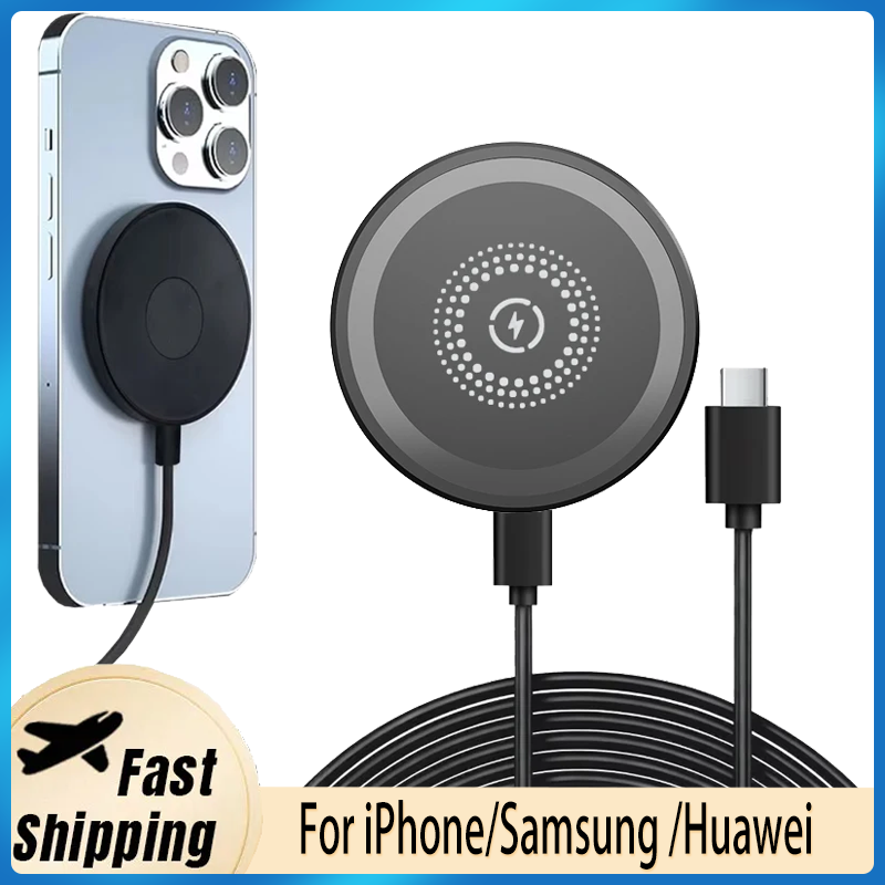Wireless Charger 3 In 1 - Cargador Inalámbrico Magnético 3 en 1