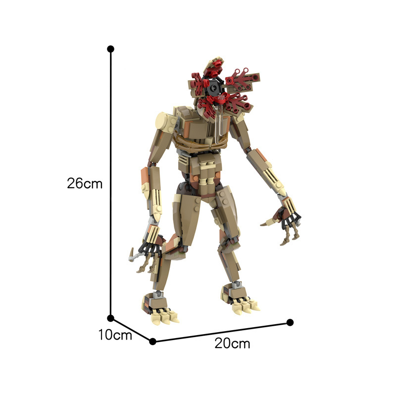Tech House Accessories - MOC Demogorgon, Monstruo de Juguete para