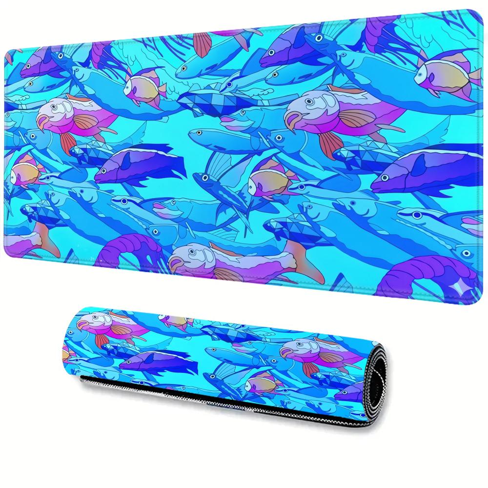 Tech Accessories For Desk - Alfombrilla de Ratón de Goma con