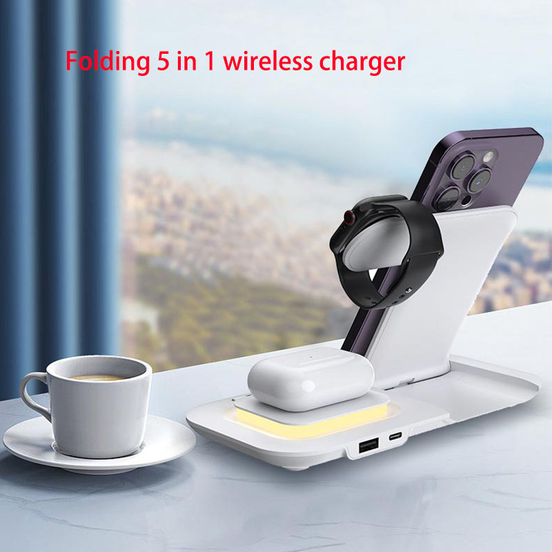 Estación de Carga Inalámbrica  - Wireless Charger 3 In 1 reseña y precio