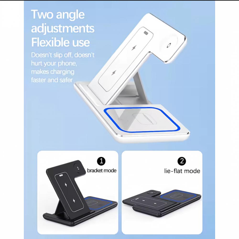 Soporte de carga inalámbrico 3 - Wireless Charger 3 In 1 reseña y precio