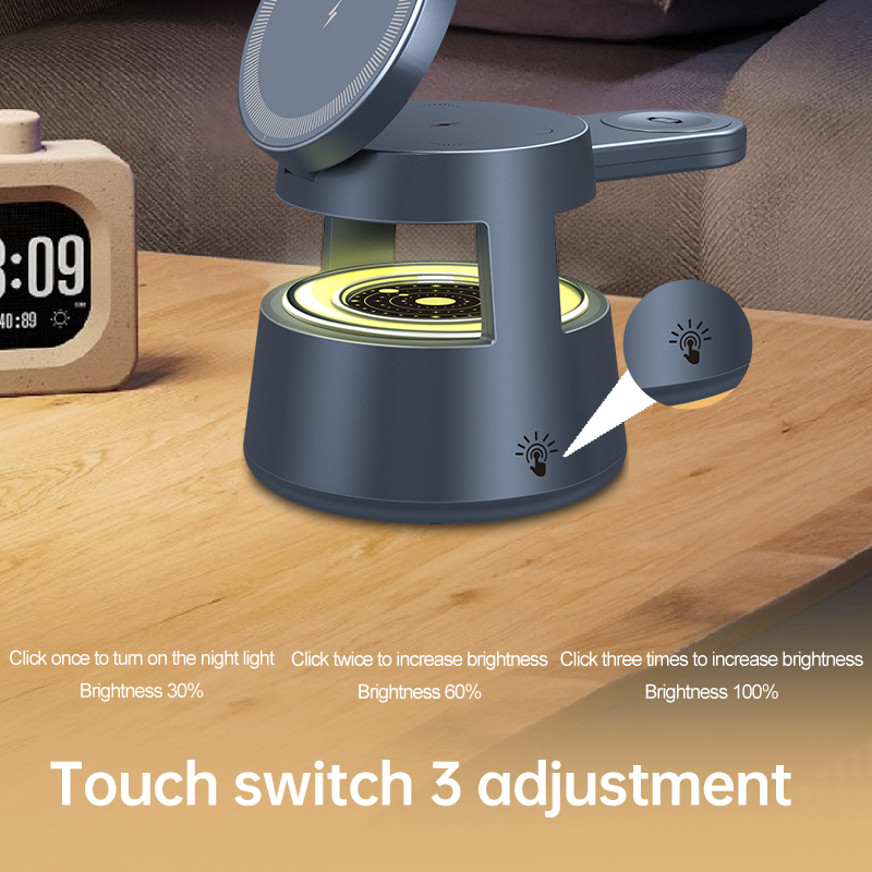 Estación de Carga Inalámbrica  - Wireless Charger 3 In 1 reseña y precio
