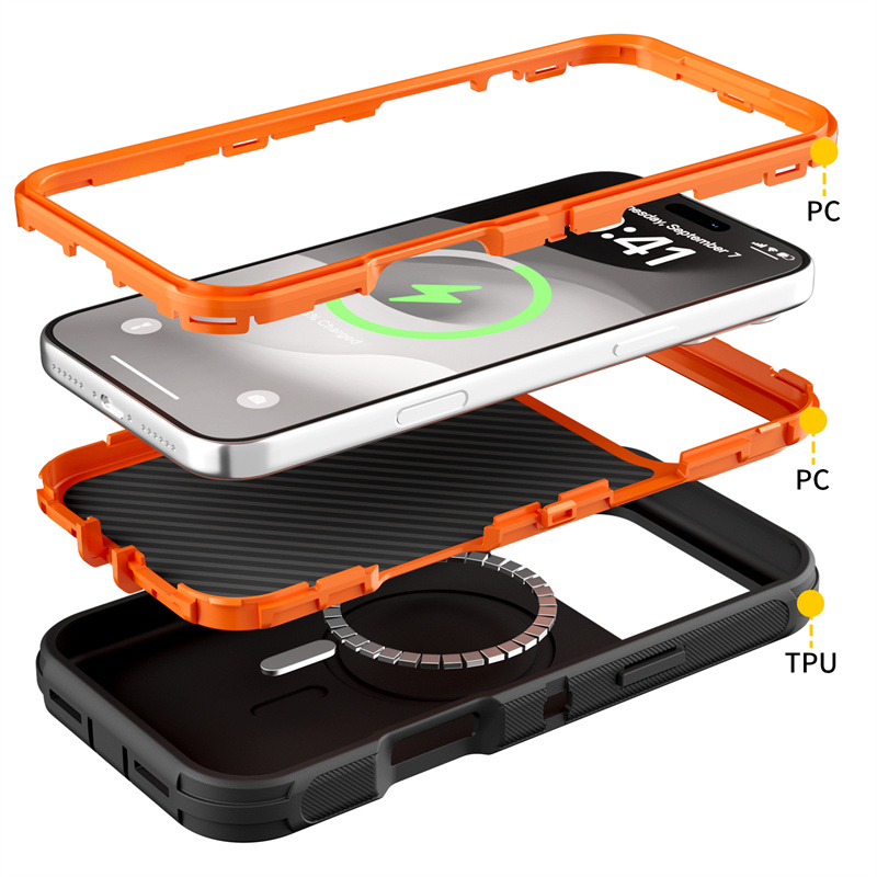 Funda 3 en 1 Resistente a Impa - Wireless Charger 3 In 1 reseña y precio