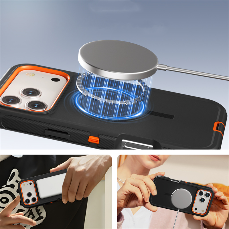 Funda 3 en 1 Resistente a Impa - Wireless Charger 3 In 1 reseña y precio